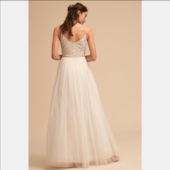 BHLDN Adrianna Papell Violetta Wedding Dress - Picture 4 of 9